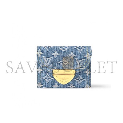 LOUIS VUITTON  DENIM VICTORINE WALLET M82959 (12*9.5*1.5cm)